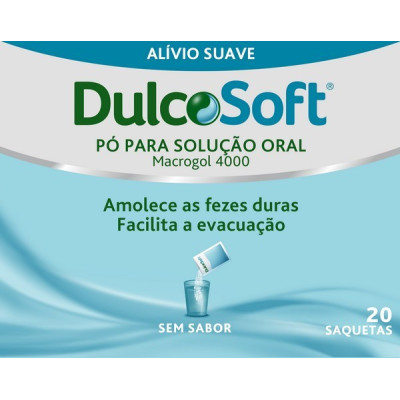 Dulcosoft Po 20 Saquetas | Farmácia d'Arrábida