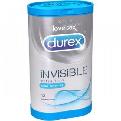 Durex Invisible Extra Sensitivo X12 | Farmácia d'Arrábida