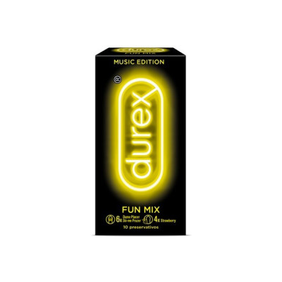 Durex Music Fun Mix X10 | Farmácia d'Arrábida