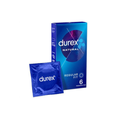 Durex Natural Regular Fit x6 | Farmácia d'Arrábida