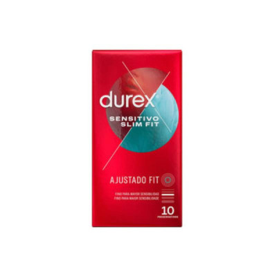 Durex Sensitivo Slim Fit Preservativos x10 | Farmácia d'Arrábida