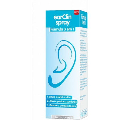 Earclin Spray 3Em1 20mL | Farmácia d'Arrábida
