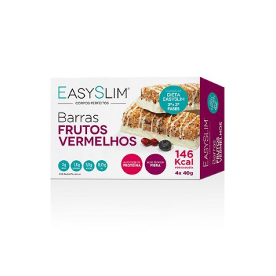 Easyslim Barras Frut Verm 40 Gx 4 | Farmácia d'Arrábida