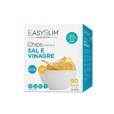 Easyslim Chips Sal/Vinagre 25G | Farmácia d'Arrábida