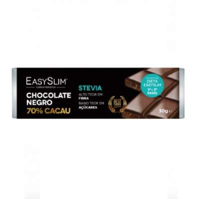 Easyslim Chocolat Negro 70% Cacau 30G | Farmácia d'Arrábida