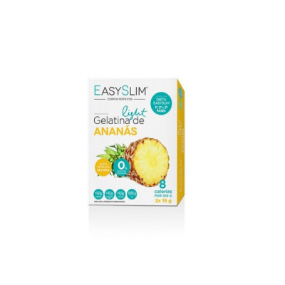 Easyslim Gelatina Saq Gelatina Ananas 15Gx2 | Farmácia d'Arrábida