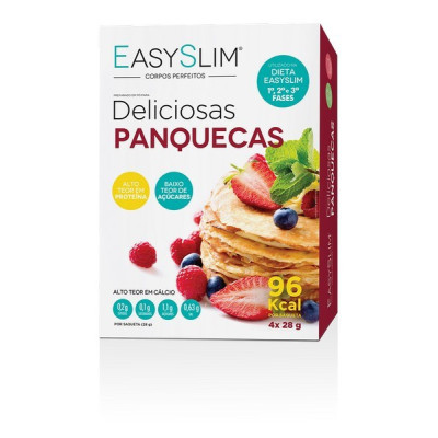 Easyslim Panquecas Doces Saq 28G X 4 | Farmácia d'Arrábida