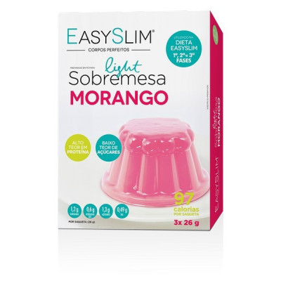 Easyslim Sobremes Morango Saq 26G X3 | Farmácia d'Arrábida
