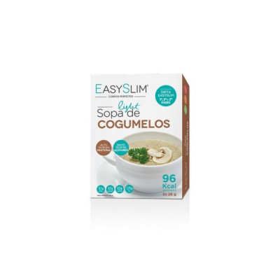 Easyslim Sopa Light Cogumelos 28X3 | Farmácia d'Arrábida