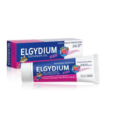 Elgydium Kids Gel Dentífrico Frutos Silvestres 50mL | Farmácia d'Arrábida