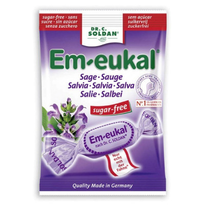 Em-Eukal Salva S/Açucar 50G