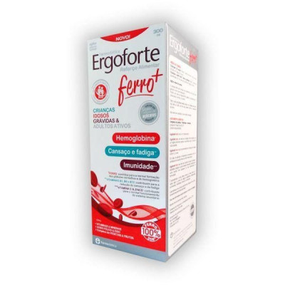Ergoforte Ferro 300mL | Farmácia d'Arrábida