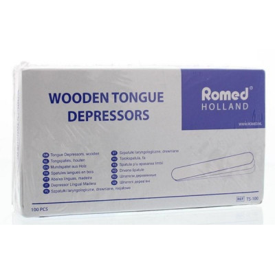 Espatula Madeira X 100