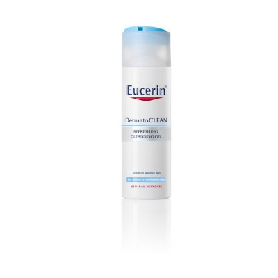 Eucerin Dermatocl Gel Limp Refresc 200 mL | Farmácia d'Arrábida