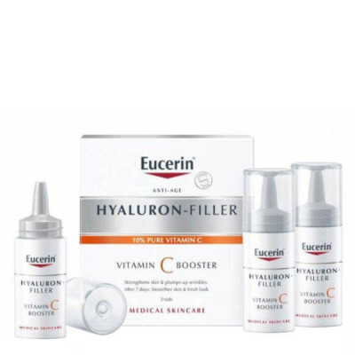 Eucerin Hyaluron-Filler Vit C 3x7,5ml | Farmácia d'Arrábida