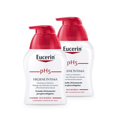 Eucerin Intim Prot Duo Gel Hig Íntim P/Sensível 2X250mL Desce 50% Na 2ª Emb | Farmácia d'Arrábida