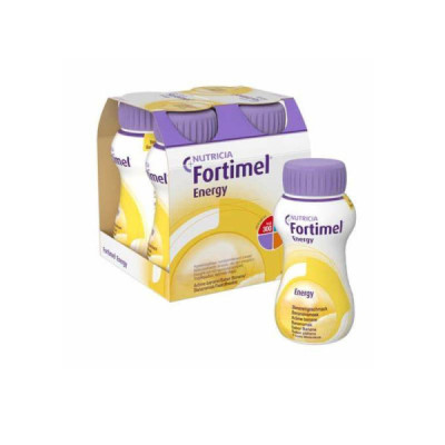Fortimel Energy Solução Oral Banana 4x200ml | Farmácia d'Arrábida