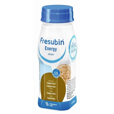 Fresubin Energy Sol Cappuccino 4X200mL | Farmácia d'Arrábida