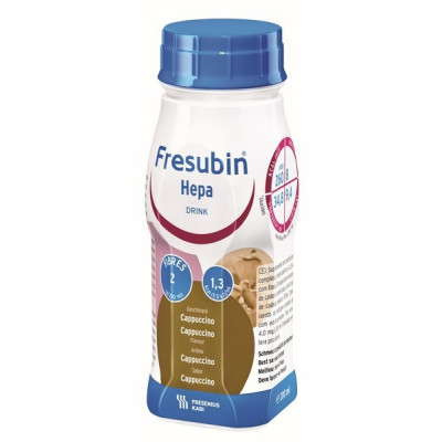 Fresubin Hepa Dr Solução Cappuccino 4 X 200 mL