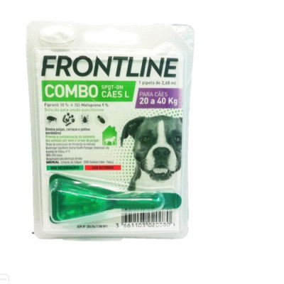 Frontline Combo Sol Cao 20-40Kg 2,68mLx1 | Farmácia d'Arrábida