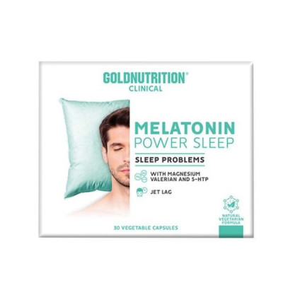 Gold Nutrition Melatonin Power Sleep X 30 | Farmácia d'Arrábida