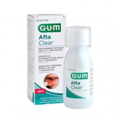 Gum Afta Clear Colutorio 120mL | Farmácia d'Arrábida