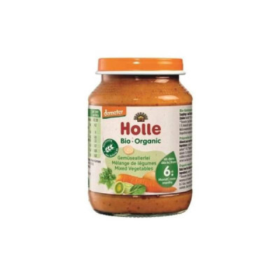Holle Bio Puré De Legumes Biológico 190g +6M | Farmácia d'Arrábida
