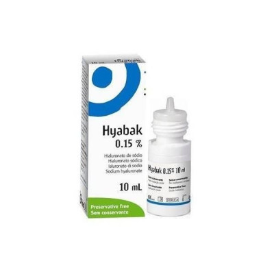 Hyabak 0.15% Hipotonico 10mL | Farmácia d'Arrábida