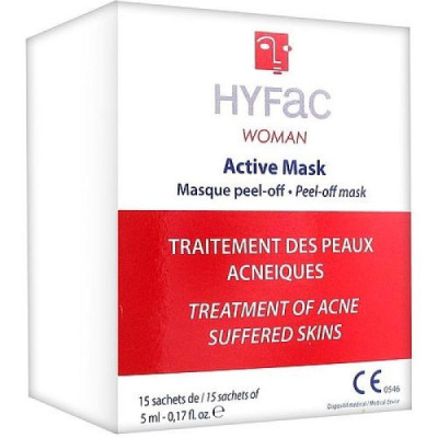 Hyfac Woman Active Mask Saq 5mLx15 | Farmácia d'Arrábida