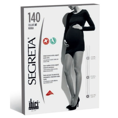 Ibici Collant Gravidez 140 T4 Cor Preta