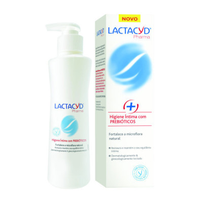 Lactacyd Pharma Prebio Gel Hig Int250mL | Farmácia d'Arrábida