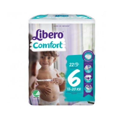 Libero Comfort 6 13-20Kg 22Uni. | Farmácia d'Arrábida