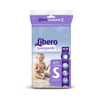 Libero Swimpants S 7-12Kg 6Uni.