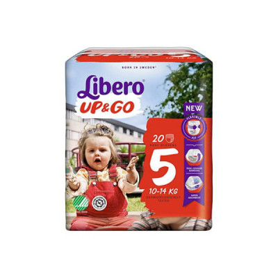 Libero Up&Go 5 10-14Kg 20Uni.