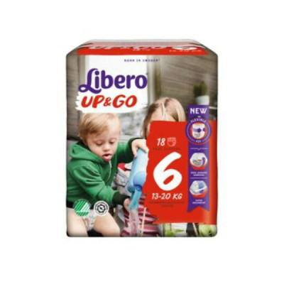 Libero Up&Go 6 13-20Kg 18Uni.