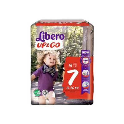 Libero Up&Go 7 16-26Kg 16Uni.
