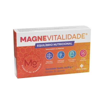 Magne Vitalidade Cápsulas x30 | Farmácia d'Arrábida