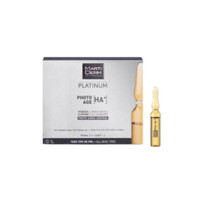Martiderm Platinum Ampolas Photo Age HA+ 2x10ml
