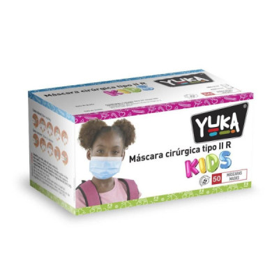Mascaras Cirurgica Kids Tipo IIR X50 Unid | Farmácia d'Arrábida