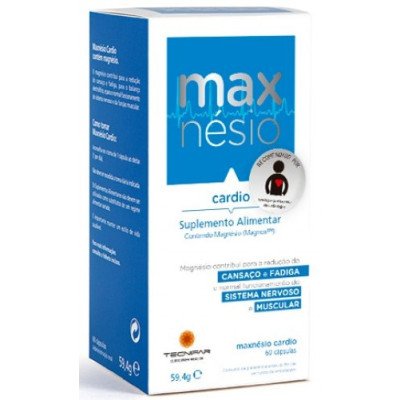 Maxnesio Cardio Caps X 60 | Farmácia d'Arrábida