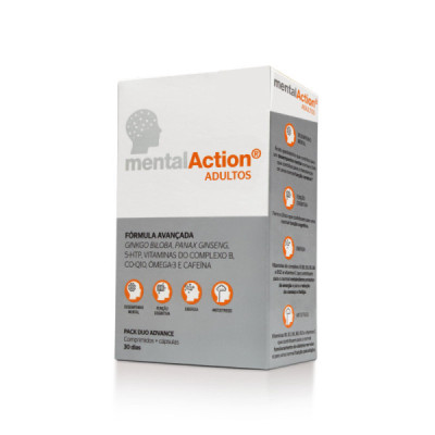 MentalAction Adultos Comprimidos+Cápsulas | Farmácia d'Arrábida