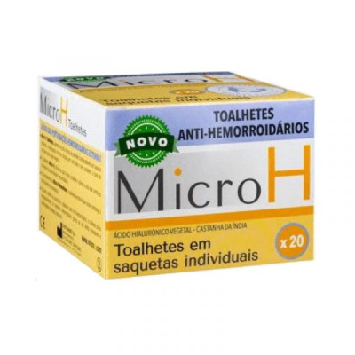 Micro H Toalhetes Saq X20 | Farmácia d'Arrábida