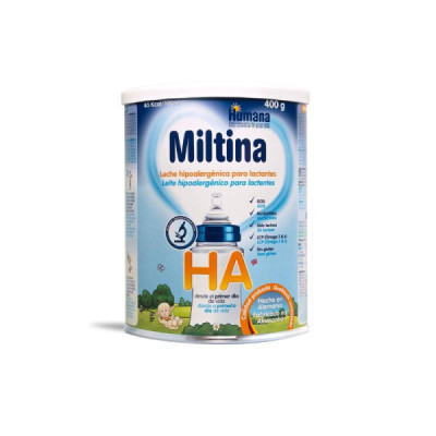 Miltina HA Leite +0M 400g | Farmácia d'Arrábida