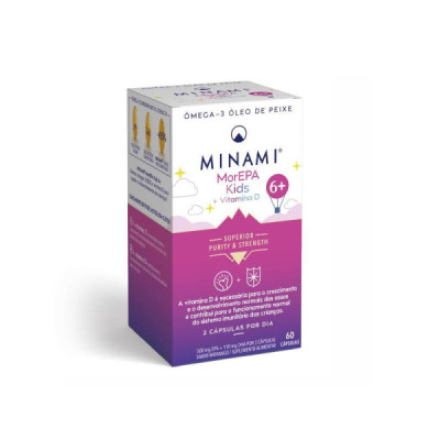 Morepa Kids Vitamina D +6A Cápsulas x60