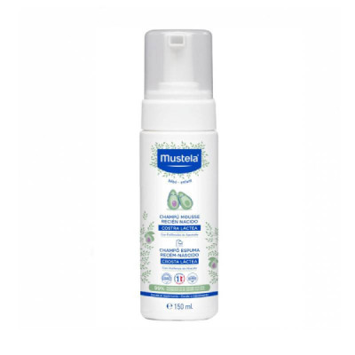 Mustela Bebé Champô Espuma Recém-Nascido 150ml