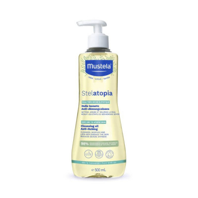 Mustela Bebé Stelatopia Óleo de Banho 500ml