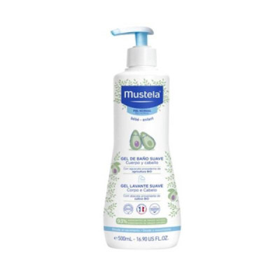 6491746 Mustela Bebé Gel Lavante Suave 500ml