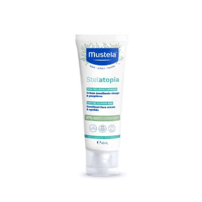 Mustela Bebé Stelatopia Creme de Rosto Emoliente 40ml