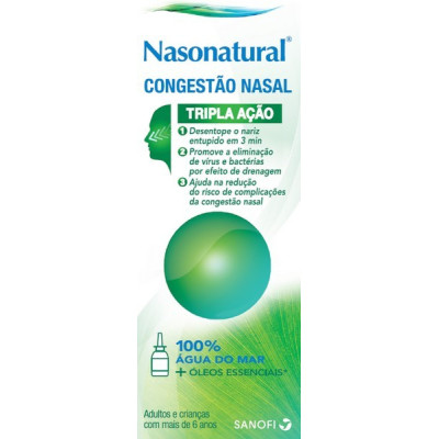 Nasonatural Spray Nasal 20mL | Farmácia d'Arrábida
