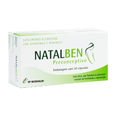 Natalben Preconceptivo Cápsulas X 30